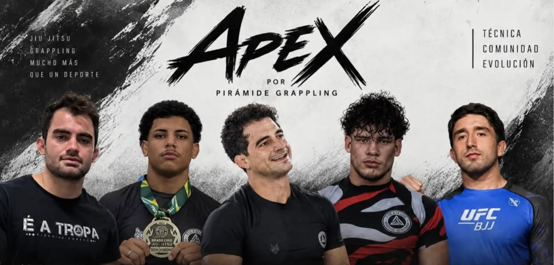 Afiche de APEX por Pirámide Grappling