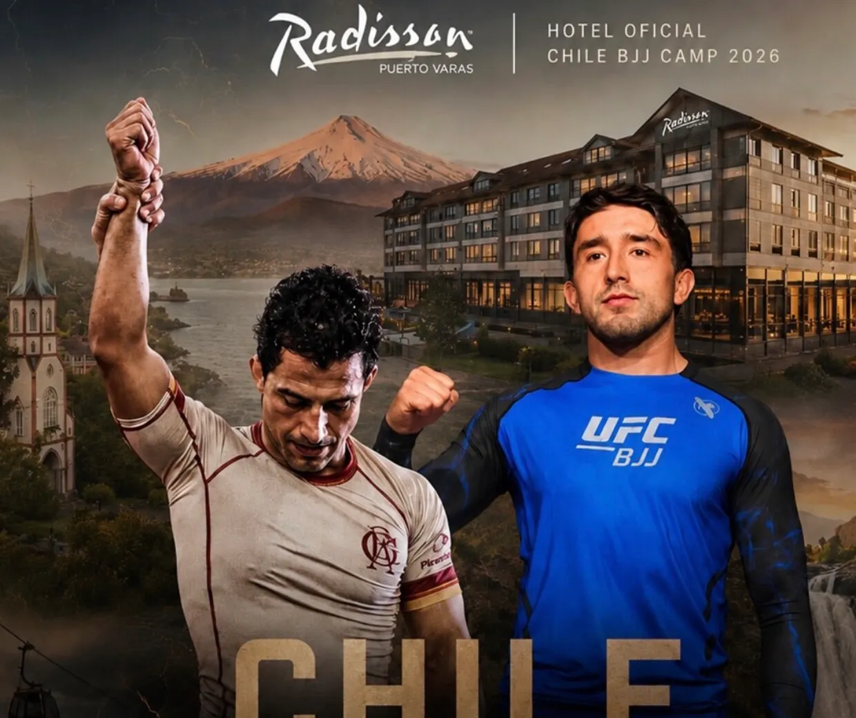 Afiche de Grappling Experience Puerto Varas 2026